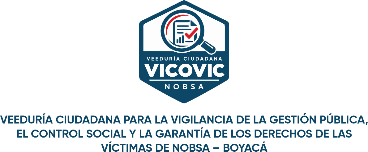 VICOVIC NOBSA: Veeduría Ciudadana para la Vigilancia de la Gestión Pública, el Control Social y la Garantía de los Derechos de las Víctimas de Nobsa – Boyacá